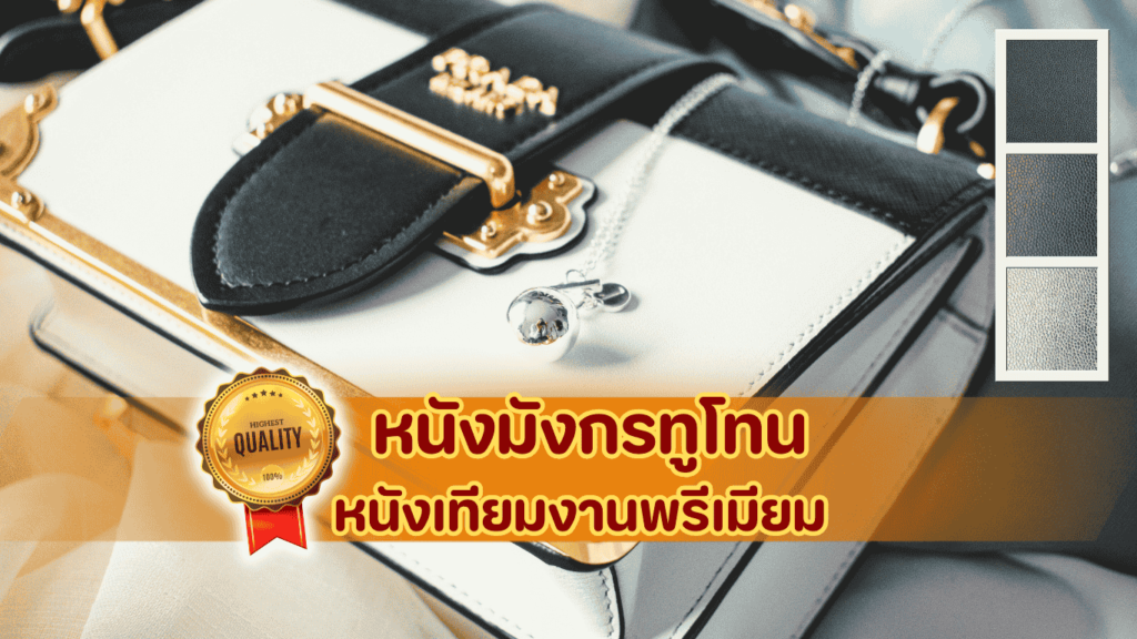 หนังมังกรทูโทน งานกระเป๋าและของขวัญ